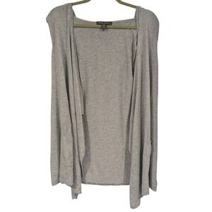 Tommy Bahama Gray‎ Open Front Cardigan Sweater Vest Medium M/M